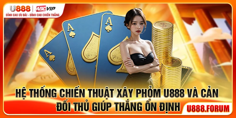 Phỏm U888 - Game Tá Lả Đỉnh Cao Cho Dân Mê Bài Việt 3 Hệ thống chiến thuật xây phỏm U888 và cản đối thủ giúp thắng ổn định