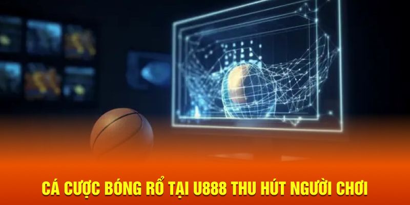 Cá cược bóng rổ U888 thu hút người chơi