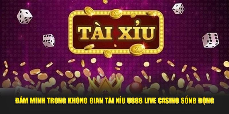 Đắm mình trong không gian Tài Xỉu U888 Live Casino sống động