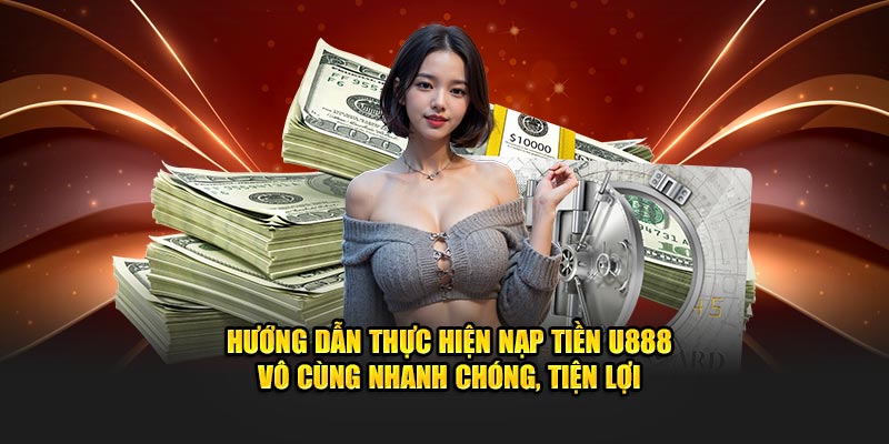 Hướng dẫn thực hiện nạp tiền U888 vô cùng nhanh chóng, tiện lợi