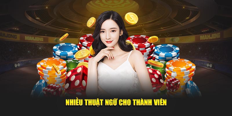 Nhiều thuật ngữ cho thành viên