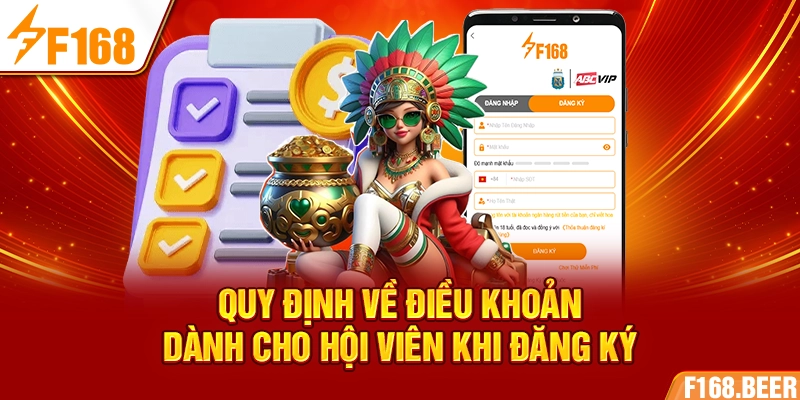 Quy định về điều khoản dành cho hội viên khi đăng ký