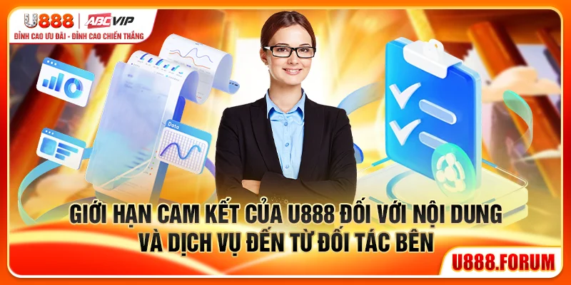 Giới hạn cam kết của nhà cái đối với nội dung và dịch vụ đến từ đối tác bên