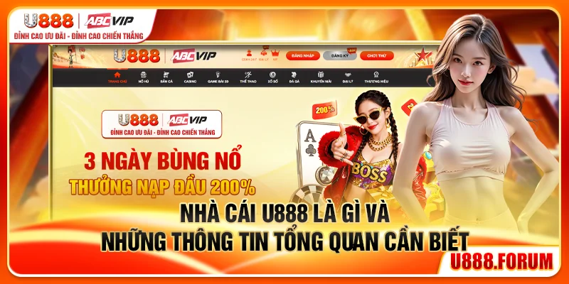 Nhà cái U888 là gì và những thông tin tổng quan cần biết