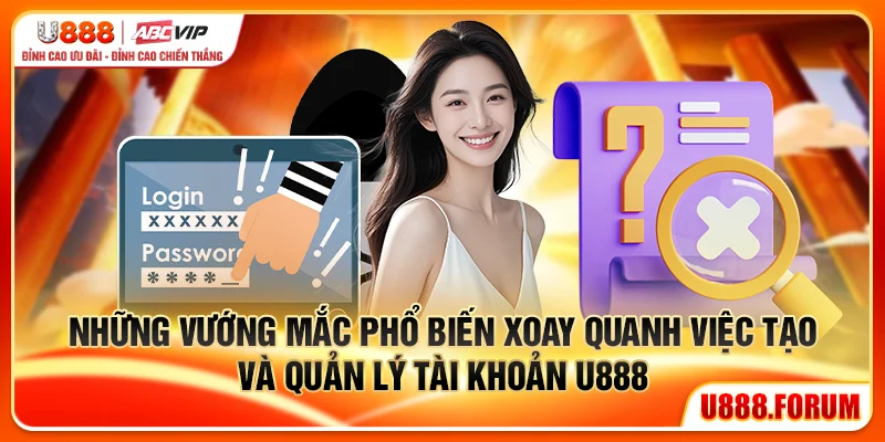 Những vướng mắc phổ biến xoay quanh việc tạo và quản lý tài khoản