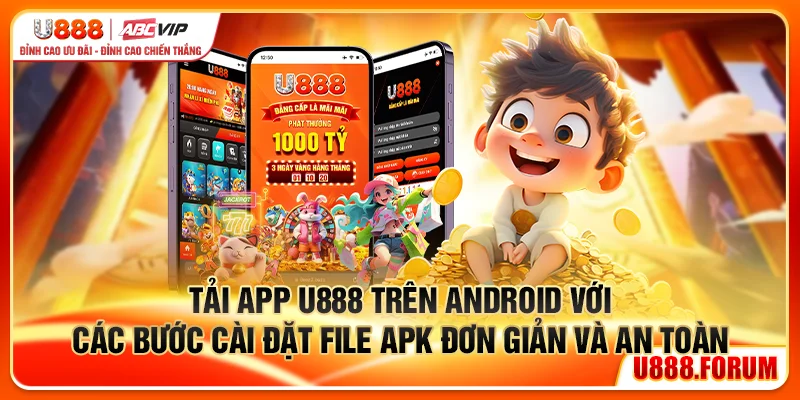 Tải app U888 trên Android với các bước cài đặt file APK đơn giản và an toàn